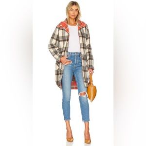 Blanknyc Reversible Plaid Shacket